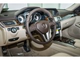 2016 Mercedes-Benz E 350 Sedan Silk Beige/Espresso Brown Interior