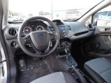 2015 Ford Fiesta S Hatchback Charcoal Black Interior