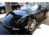 2016 Porsche Boxster Black Edition Front 3/4 View