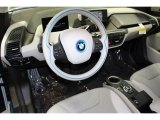 2015 BMW i3  Mega Carum Spice Grey Sensatec & Carum Spice Grey Cloth Interior