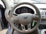 2016 Kia Sportage LX AWD Steering Wheel