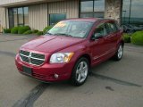 2008 Inferno Red Crystal Pearl Dodge Caliber R/T AWD #10596037