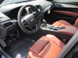 2015 Cadillac ATS 3.6 Premium Sedan Kona Brown/Jet Black Interior