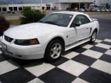 2004 Oxford White Ford Mustang V6 Convertible #10604793
