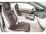2016 Mercedes-Benz E 400 Coupe Espresso Brown/Silk Beige Interior