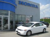 2007 Taffeta White Honda Civic LX Sedan #10598572