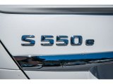 2015 Mercedes-Benz S 550e Plug-In Hybrid Sedan Marks and Logos