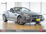 2016 Selenite Grey Metallic Mercedes-Benz SLK 350 Roadster #106265313