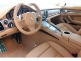 2016 Porsche Panamera  Cognac Natural Leather Interior