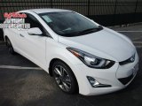 2016 White Hyundai Elantra Limited #106334539