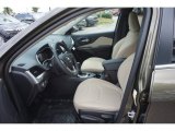 2016 Jeep Cherokee Latitude Black/Light Frost Beige Interior