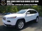 2016 Bright White Jeep Cherokee Limited 4x4 #106363037
