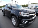 Black Chevrolet Colorado in 2016