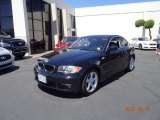 2011 Jet Black BMW 1 Series 128i Coupe #106363358