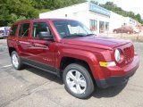 Deep Cherry Red Crystal Pearl Jeep Patriot in 2016