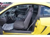 2002 Ford Mustang V6 Coupe Medium Graphite Interior