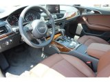 2016 Audi A6 3.0 TDI Prestige quattro Nougat Brown Interior