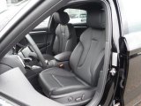 2016 Audi A3 2.0 Premium Plus quattro Black Interior