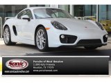 2015 White Porsche Cayman  #106444381
