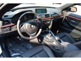 2015 BMW 4 Series 428i xDrive Gran Coupe Black Interior