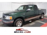 2002 Dark Highland Green Metallic Ford F150 XLT SuperCab #106444020