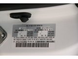 2014 MX-5 Miata Color Code for Crystal White Pearl - Color Code: 34K