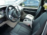 2016 Chrysler Town & Country Touring Black/Light Graystone Interior