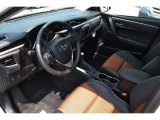 2016 Toyota Corolla S Plus Amber Interior