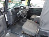 2005 Jeep Wrangler Unlimited 4x4 Dark Slate Gray Interior