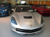 Blade Silver Metallic Chevrolet Corvette in 2016