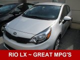 2016 Bright Silver Kia Rio LX Sedan #106539003