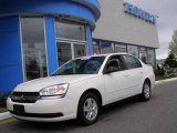 2005 White Chevrolet Malibu LS V6 Sedan #10637333