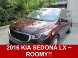 2016 Venetian Red Kia Sedona LX #106570020