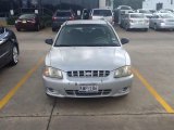 2001 Silver Mist Hyundai Accent GL Sedan #106590742