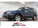 2005 Regal Blue Pearl Subaru Forester 2.5 X #106590453