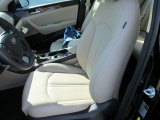 2016 Hyundai Sonata Hybrid Limited Beige Interior