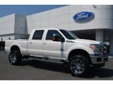 2016 Oxford White Ford F250 Super Duty Lariat Crew Cab 4x4 #106619456