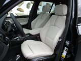 2016 BMW X3 xDrive35i Ivory White Interior