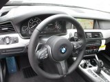 2016 BMW 5 Series 550i xDrive Sedan Steering Wheel