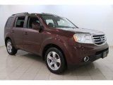 2013 Dark Cherry Pearl Honda Pilot EX-L 4WD #106619634