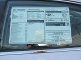 2016 Hyundai Sonata Hybrid SE Window Sticker