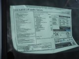 2016 Audi A7 3.0 TFSI Premium Plus quattro Window Sticker