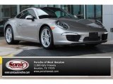 2013 Platinum Silver Metallic Porsche 911 Carrera Coupe #106654147