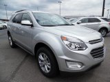 Silver Ice Metallic Chevrolet Equinox in 2016