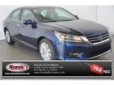 2015 Obsidian Blue Pearl Honda Accord EX-L Sedan #106692140