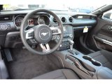 2016 Ford Mustang V6 Coupe Ebony Interior