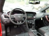 2016 Dodge Dart GT Black Interior