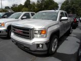 2015 GMC Sierra 1500 SLE Double Cab 4x4 Front 3/4 View