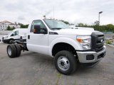 2016 Oxford White Ford F350 Super Duty XL Regular Cab Chassis 4x4 #106692254
