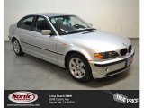 2004 Titanium Silver Metallic BMW 3 Series 325i Sedan #106692330